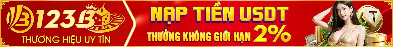 Nhà cái 123buu khuyến mãi nạp USDT nhận 2%